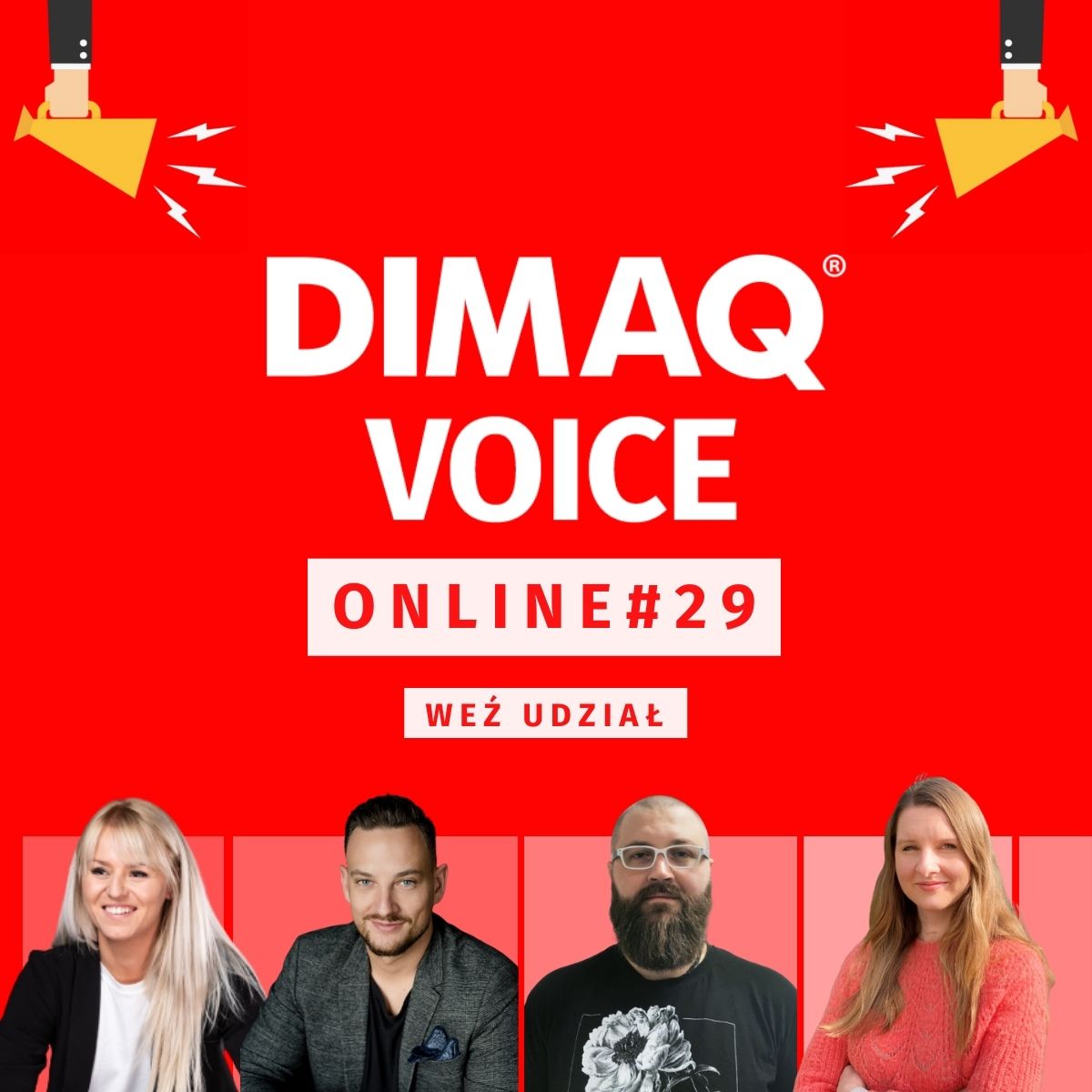 DIMAQ Voice Online 26 kwietnia prelegenci