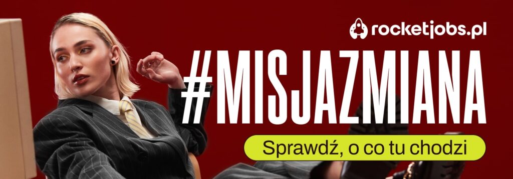 Banner kampanii #MisjaZmiana z Krzysztofem Stanowskim i Julką